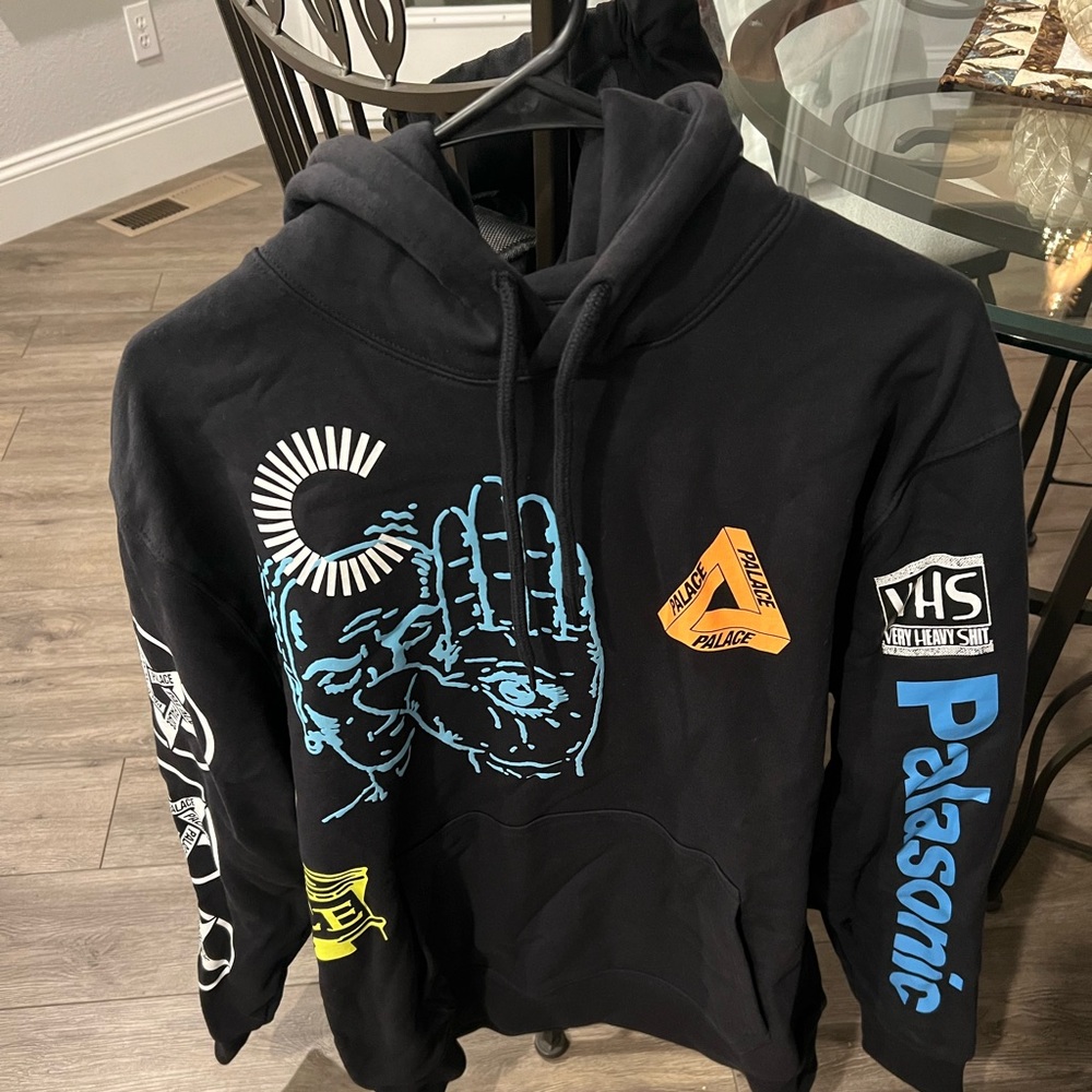 Palace x Cannondale hooded sweatshirt